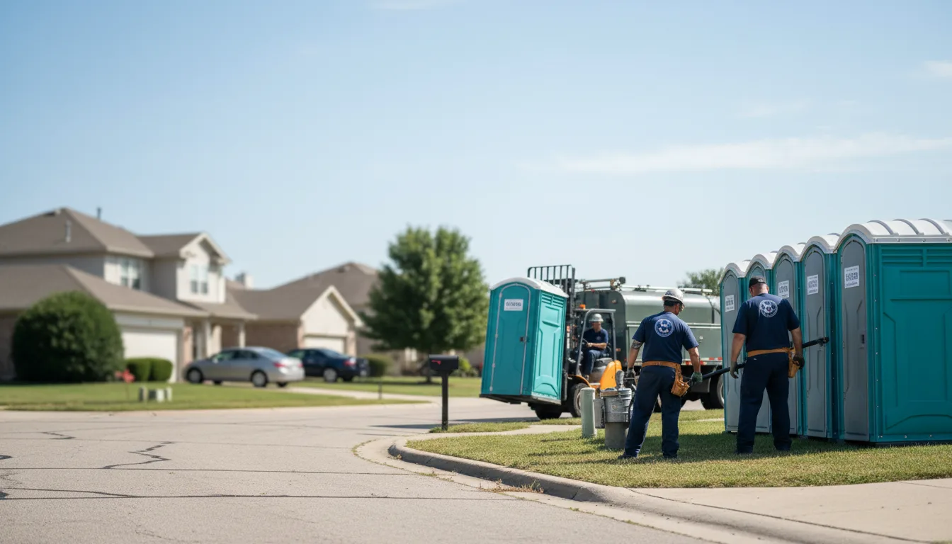 Porta Potty Rental in Grand Ledge, MI near me